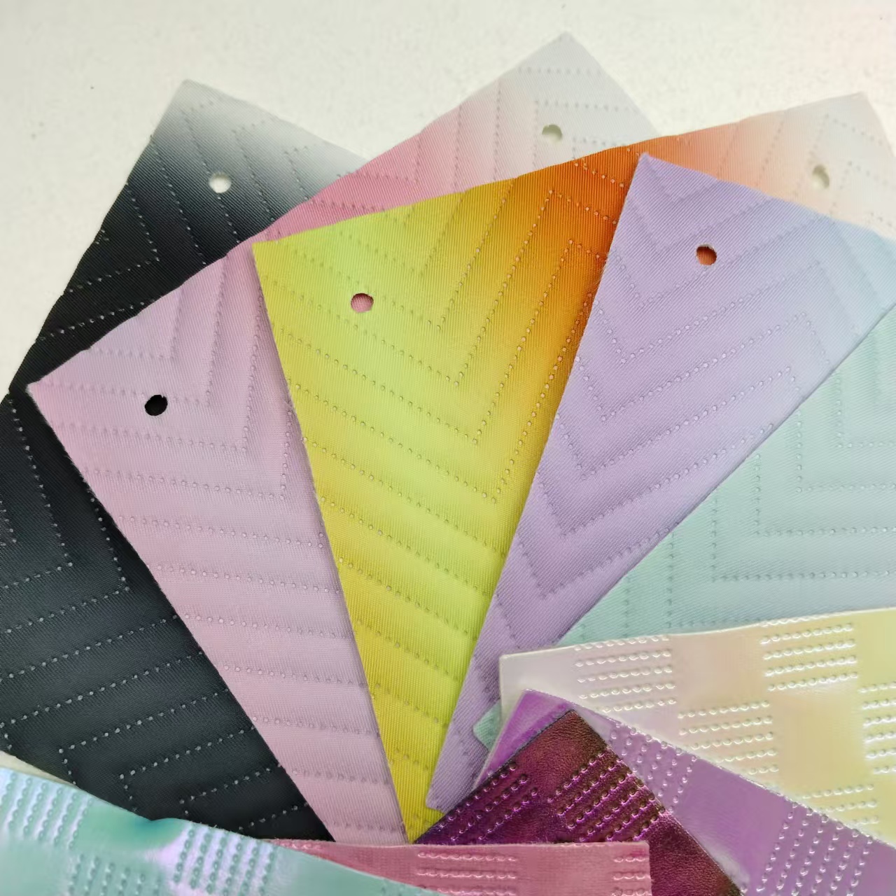 Metal Pvc Synthetic Leather for Making Handbag and Phonecase