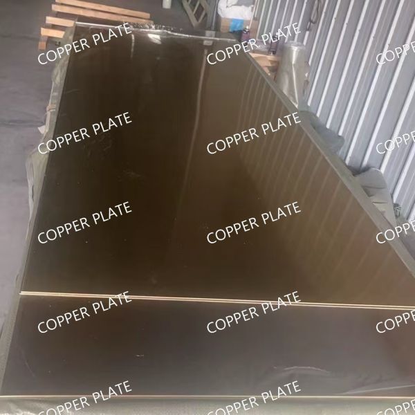 Precision-Rolled CU-ETP Copper Plate Custom Cutting Copper Sheets with Superior Electrical Conductivity