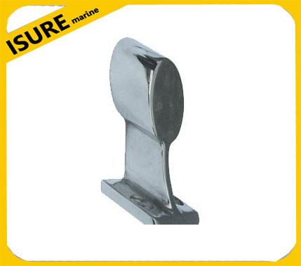 Boat Deck End Stanchion Handrail Base 7/8  1  Tube 60 Degree Rail Fitting St