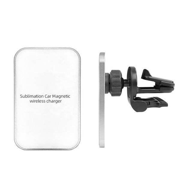 Custom Portable Sublimation Magsafe Wireless Car Charger For IPhone