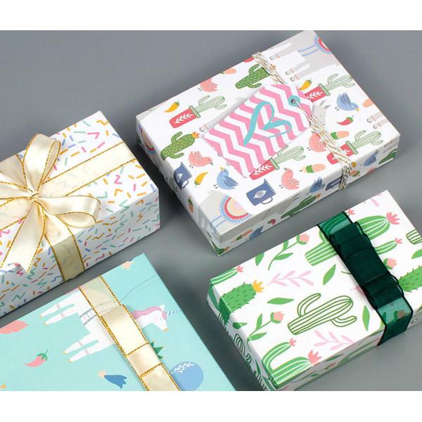 Gift Cover 23gsm Reusable Christmas Wrapping Paper Eco Friendly