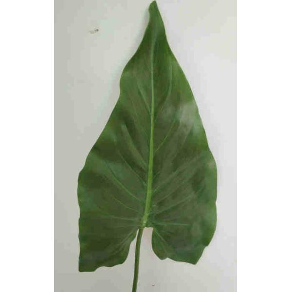 Fresh Color Artificial Leaves Of Giant Taro Nearly Natural Indoor Outdoor Decor