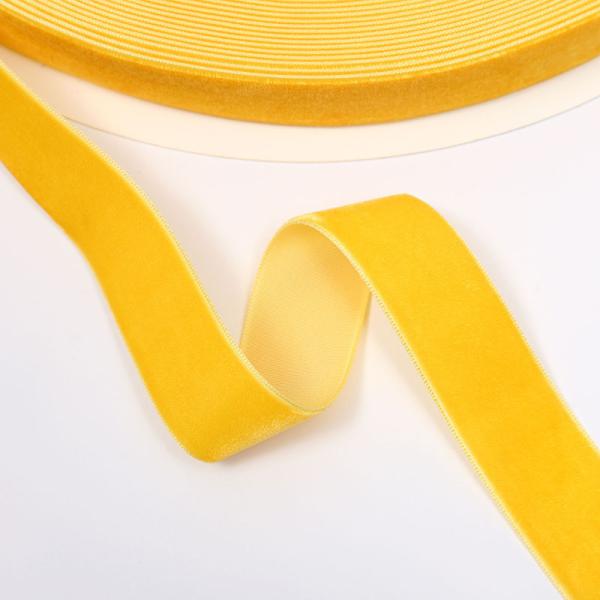 1 дюймовая красная бархатная лента проводная роскошная светло-синяя бархатная лента