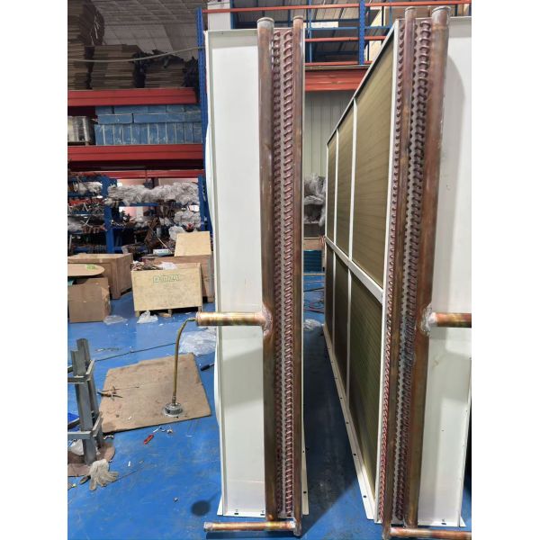 Custom OEM Industrial Automatic Window Mount Air Cooler High Efficiency Economical Low Noise Cold Rooms Tube Heat Exchanger 1