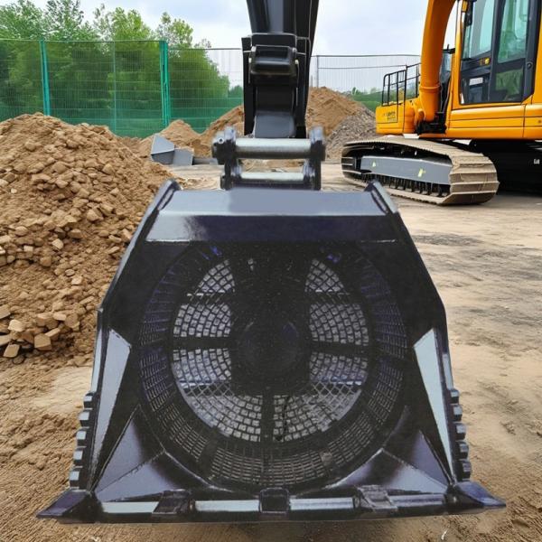 360 Rotating Swivel Bucket Excavator 6-8ton Screening Crusher