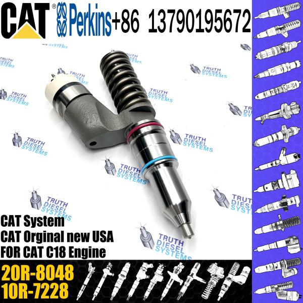 inyector de combustible diesel de tren común 20R-8048 10R-9787 211-3026 276-8307 10R-0724 10R-9787 para el motor Caterpillar C18