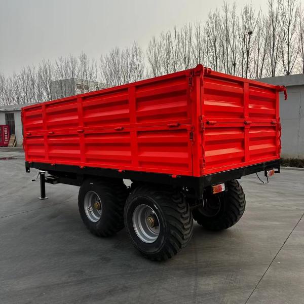 Heavy-Duty 3T Farm Trailer with Hydraulic Lift 3800mm