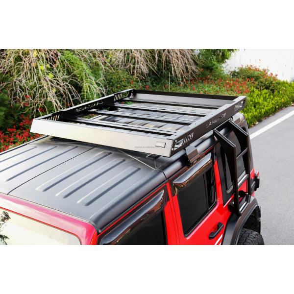 Wrangler JL Car Roof Rack Basket AL6063 SS304 Cargo Basket
