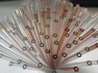 PP PC PETG PCTG Tubes capillaires Petite machine à extruder la paille