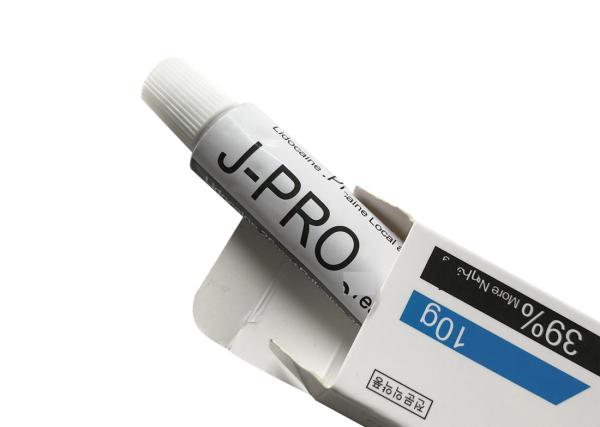 Do anestésico de creme do corpo 10g da tatuagem de J-PRO 39,9% pele semi permanente rápida Numbing o melhor creme Numbing