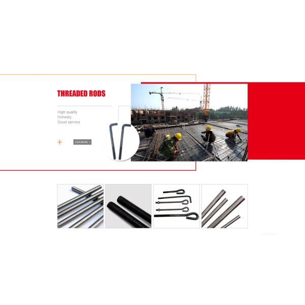 Прямая поставка DIN класс 4.8/6.8/8.8 Углеродный/нержавеющая сталь оцинкованный резьбовый стержень M10
