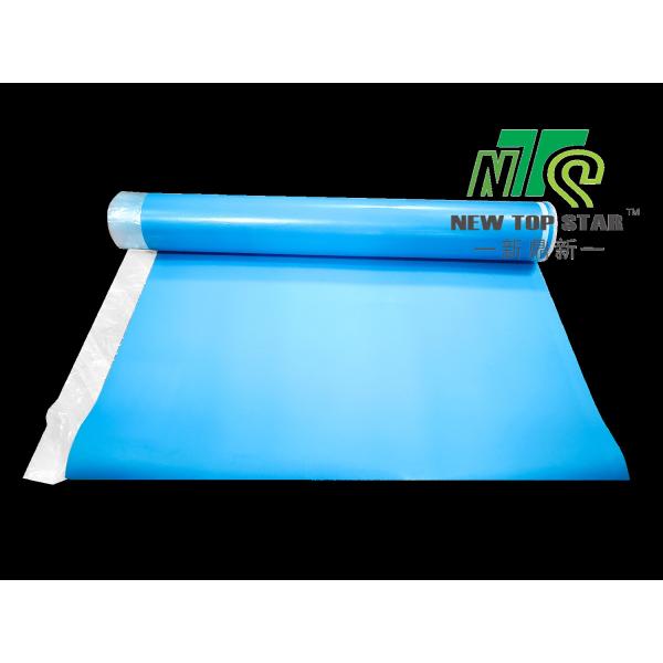 Anti Slip Acoustic Floor Underlayment 33KGS/M3 Blue IXPE Underfloor Heating Carpet Underlay