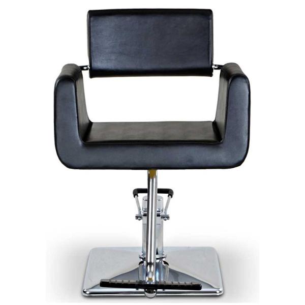 Comfortable Beauty Salon Hair Cutting Chair With T Bar Footrest , 19'' Seat Width
