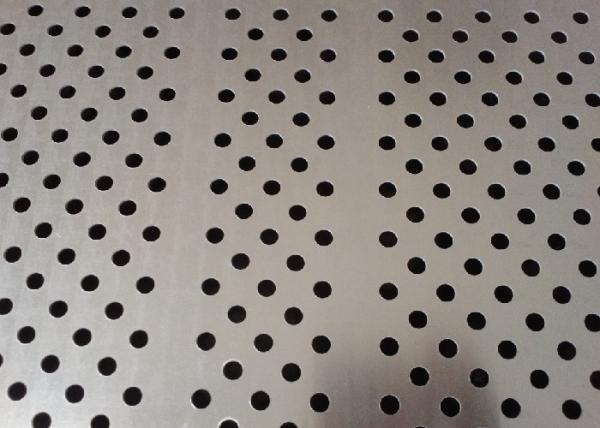 Stainless Steel Perforated Mesh Panel Custom Hole Patterns