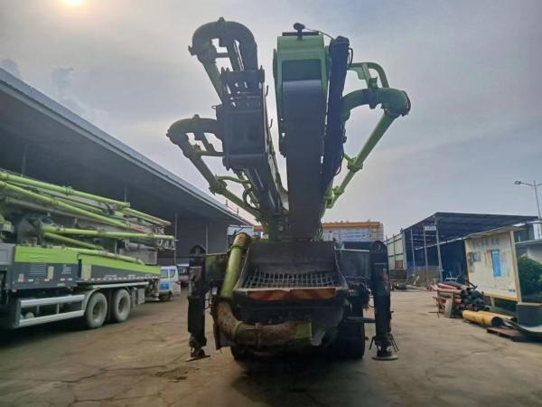 Used Zoomlion 49M Concrete Pump Truck Mercedes Benz Chassis Gross weight 35000kg Second Hand 49 Meters Beton Pump Truck