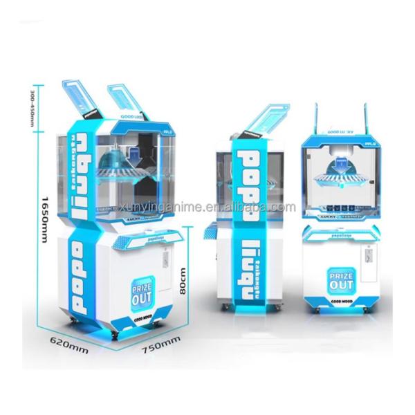 Lucky Push Electric Mini Crane Machine Hit Clip Prize Game Tabletop Claw Machine