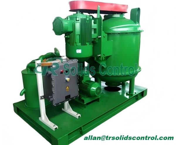 TRZCQ270 Vacuum Degasser 270m3/H Exd II Bt4 Mud Degasser 700mm Body Dia