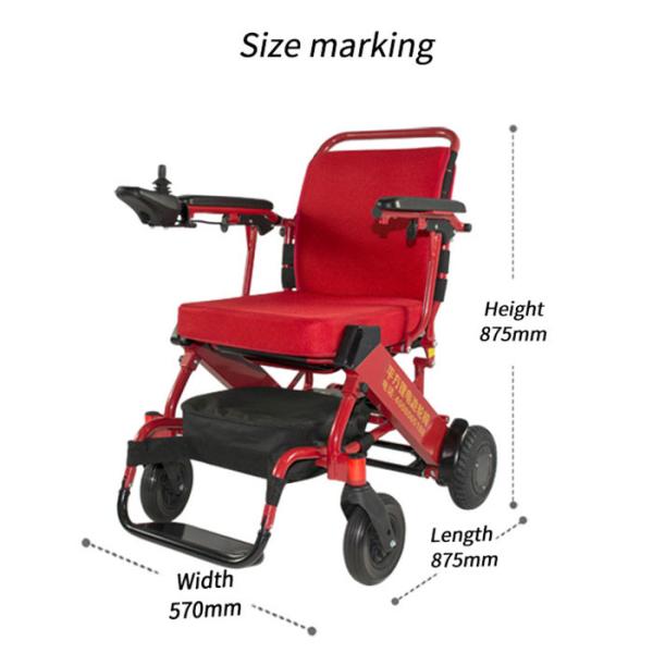 Моторизованная складывая кресло-коляска Outdoors электрическая для людей с ограниченными возможностями