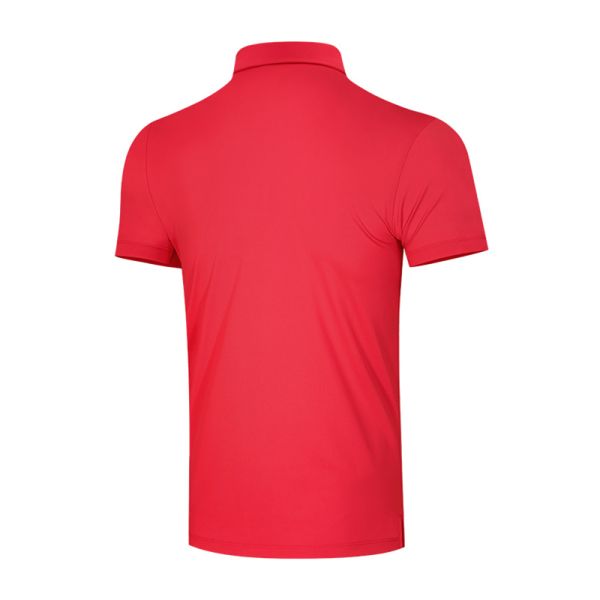 Men's Summer Golf Short Sleeve T-Shirt, Breathable Quick Dry Functional Fabric Golf Apparel