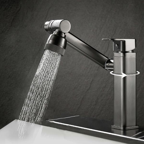 Smart Universal Mechanical Arm Waterfall Sink Faucet For Kitchen Washbasin ODM