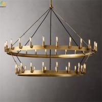 Lumière pendante moderne de Droplight de rond à la maison simple créatif de l'or E14