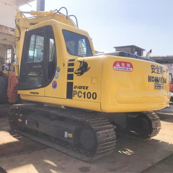 Original Hydraulic Cylinder Komatsu PC 100-6 Excavator 2014 Year Model from Japan