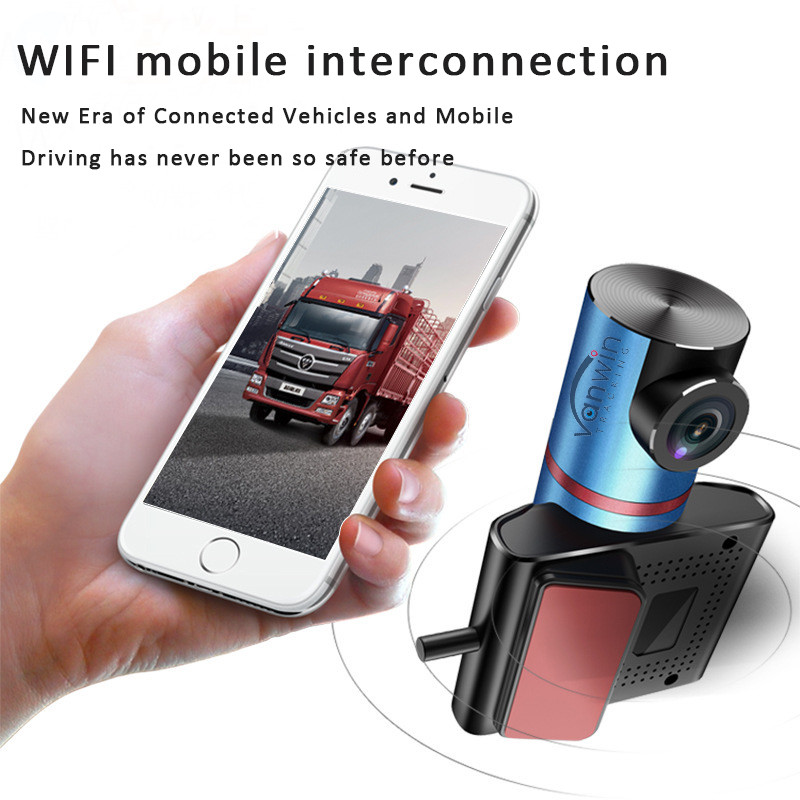 Скрытая камера наблюдения за такси поддерживает GPS Wi-Fi подключение автомобильной приборной камеры