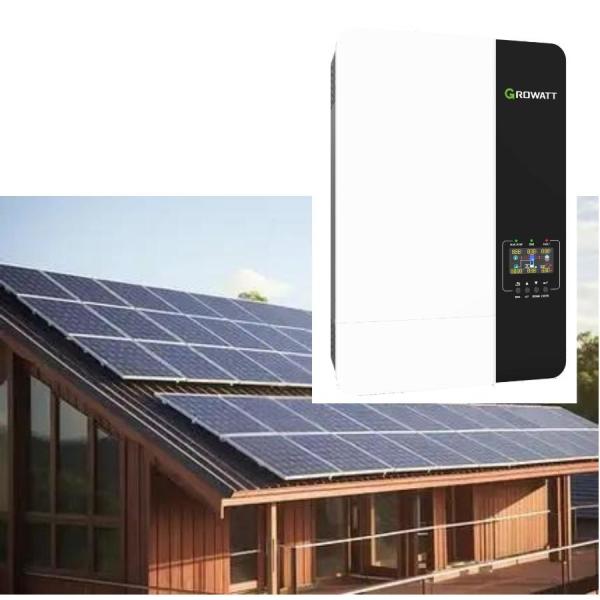 Growatt SPF 5000 ES Off Grid Inverter 5kW 48V Single Phase MPPT 6000W Solar Input for OEM Orders