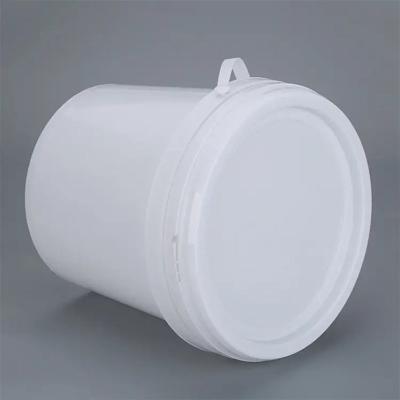Custom Printed Round Plastic Paint Buckets With Sturdy Handle