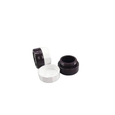 Impressão em serigrafia 5g 10ml 10g 15ml 30g 1oz plástico PP Vazio Negro Gels UV para unhas