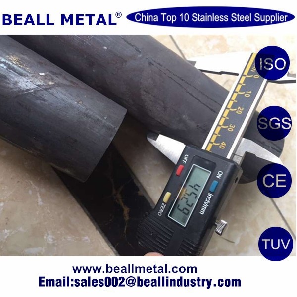Округлой формы штанги нержавеющей стали 725LN Plolished размер твердой изготовленный на заказ