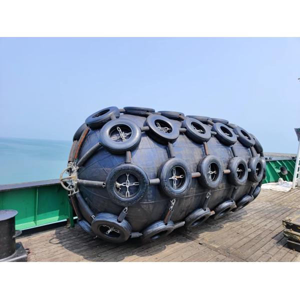 Ship Berthing Yokohama Pneumatic Floating Fender 3.3m X 6.5m