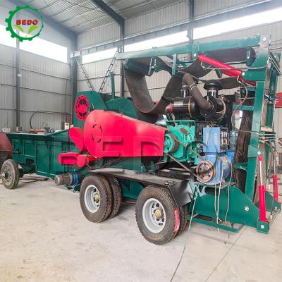 Máquina de trituração de madeira pesada com gerador de 50 kW e 10 lâminas