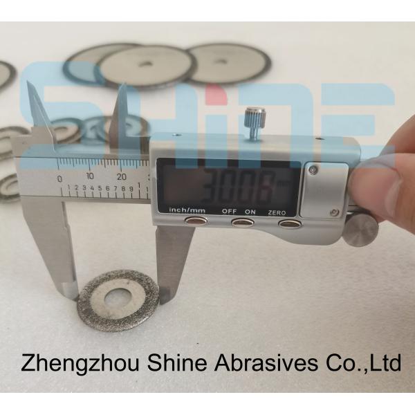 30mm 1F1R électroplaté CBN Broyeur et roues de coupe personnalisées