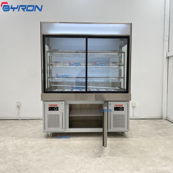 Hotpot Commercial Showcase Refrigerator Multi Deck Display Chiller