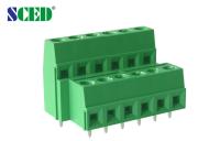 5.08mm Pitch Double Levels PCB Terminal Block avec une puissance de 300V 10A et deux ponts