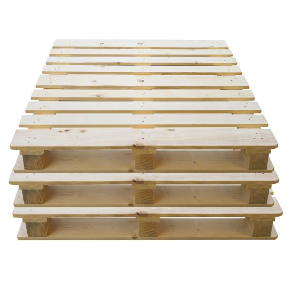 Exhibition Display Non Fumigated Pallets Euro Forklift Wooden Pallet Trolley