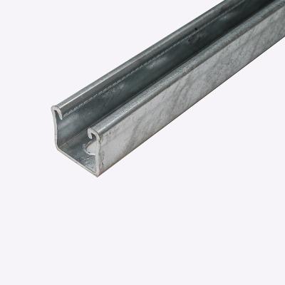 Perforated Galvanized Steel Hot Dipped Unistrut C Shaped 158 X 314