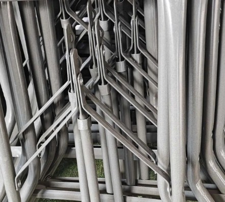 Складывая дети стула заднего люнета справляются белый стул для домашнего офиса сада