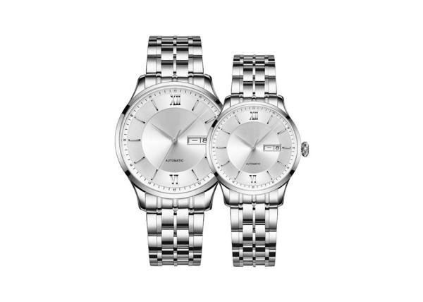 Automatic Movement Stainless Steel Waterproof Watch , Mens Dress Watches Japan 24 Jewels