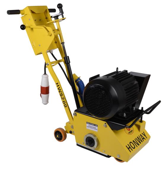 Road Repair Concrete Scarifier Machine 200mm Working Width High Efficiency