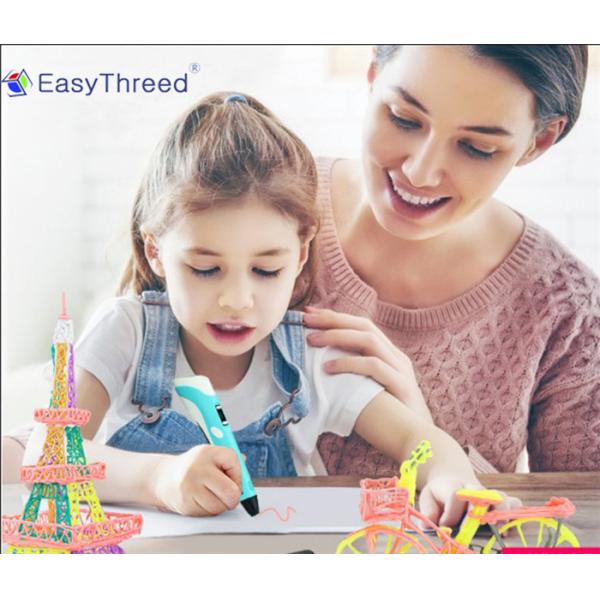 Easthreed Safety 3D Printing Pen Adjustable Printing Speed 20*4 Cm For School