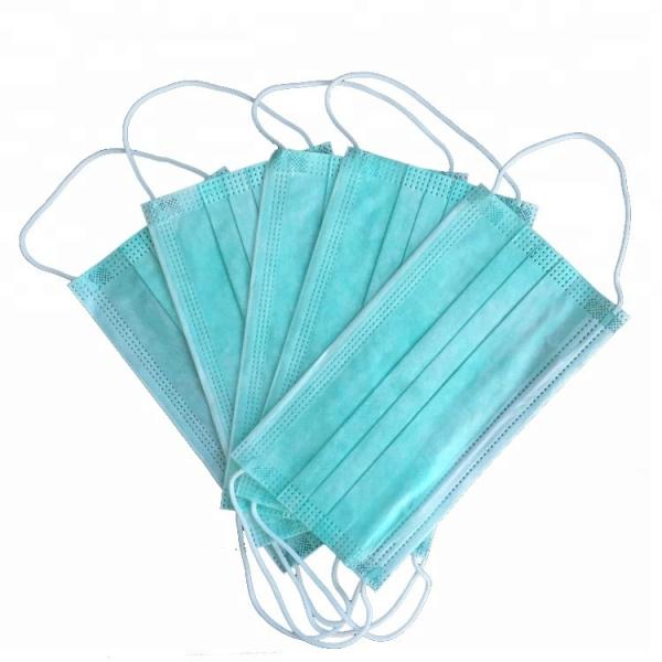 Customized Colors Disposable Non Woven Face Mask CE FDA Certification