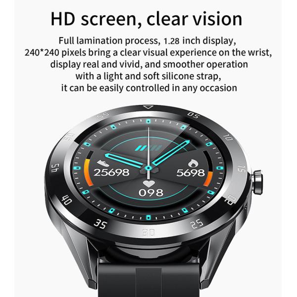 Водоустойчивый спорт нордические 52840 умный наблюдает Bluetooth 5,0 64MB