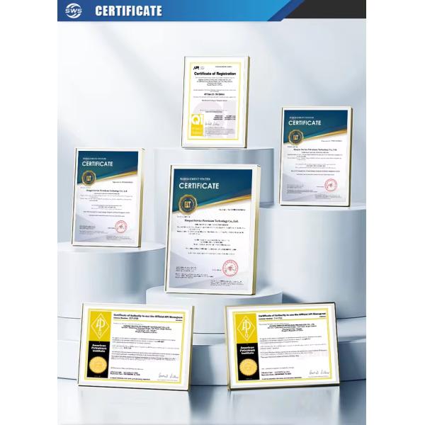 Api 5,59 мм Толщина стены Нефтяное и газовое месторождение Цементирующее соединение с M65 BTC