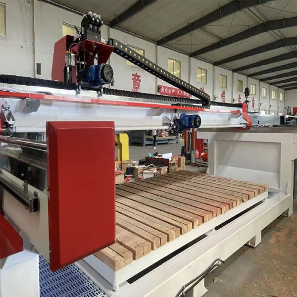Tile Cutter 3axis Most Cheapest Customized 15kw 3200*2000mm Worktable Lifting Diamond Wire Saw Stone Machinery