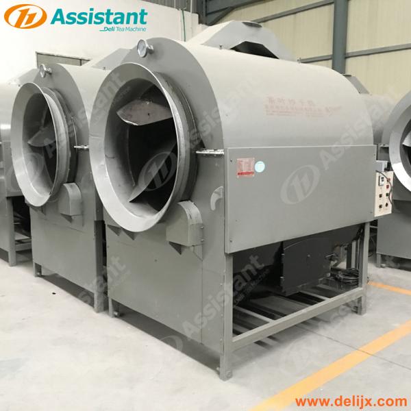 DL-6CSTP-CM110 Household Tea Roasting Drum Machine for Wood/Coal Heating Tea Fixation