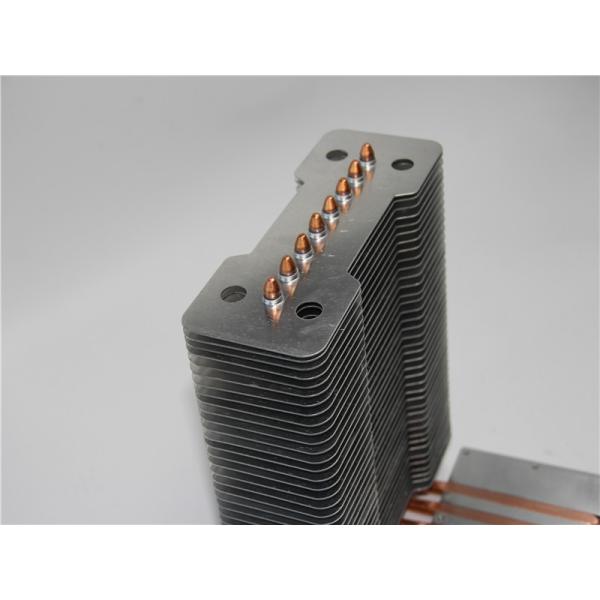 130W Copper Pipe heat Sink Thermal Fat Heat pipe Block Plate Aluminum Fin Cooler For LED