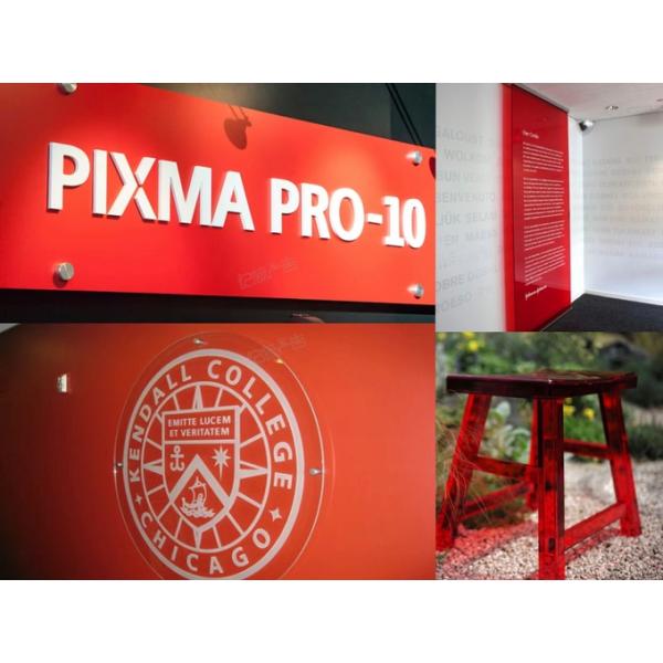 Наружная 4ft X 6ft Цветный полилюцит акриловый забор двора вывеска для свадьбы