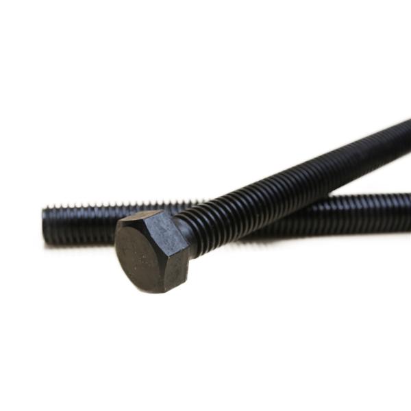 Class 4.8 8.8 Black bolt and nut screw washer DIN931 DIN933 hex bolt